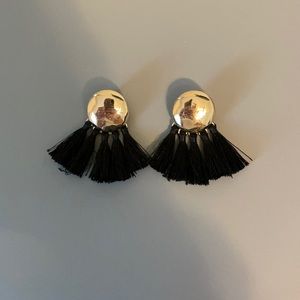 Gold earrings